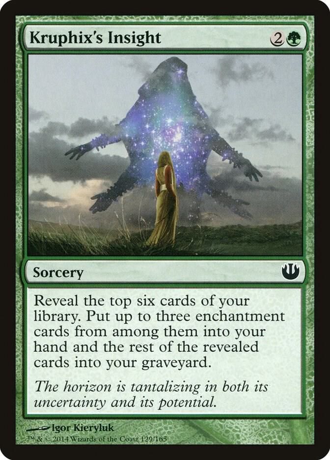 Kruphix&#39;s Insight 129/165 - Journey Into Nyx (JOU)