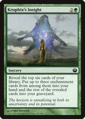 Kruphix&#39;s Insight 129/165 - Journey Into Nyx (JOU) (Español)