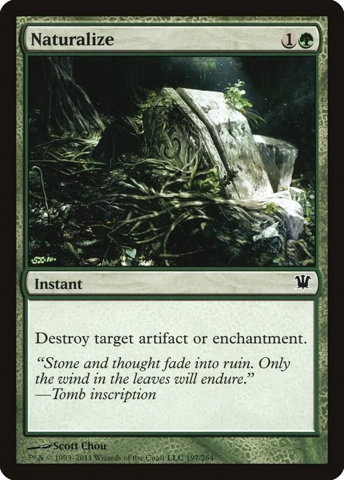 Naturalize 197/264 - Innistrad (ISD) Innistrad