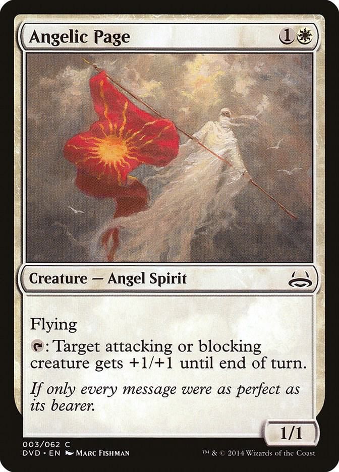 Angelic Page - Duel Decks: Anthology (DD3) Duel Decks: Anthology