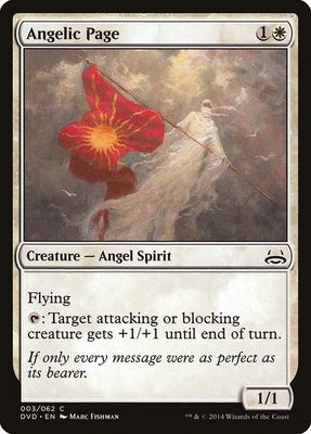 Angelic Page - Duel Decks: Anthology (DD3) Duel Decks: Anthology