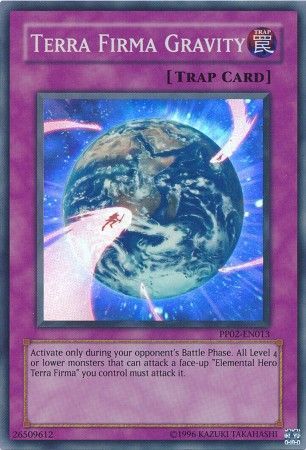 Terra Firma Gravity - PP02-EN013 - Super Rare Premium Pack: Series PP01 &amp; PP02 Super Rares