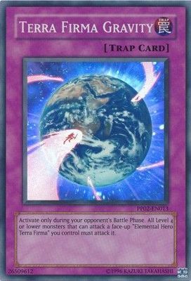 Terra Firma Gravity - PP02-EN013 - Super Rare Premium Pack: Series PP01 &amp; PP02 Super Rares