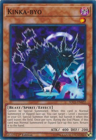 Kinka-byo - SDCL-EN022 - Common 1st Edition Cyberse Link Singles (espanol)