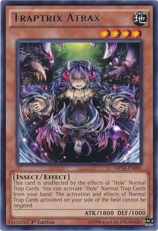 Traptrix Atrax - MP14-EN085 - Rare 1st Edition Yu-Gi-Oh! 2014 Mega-Tins Single
