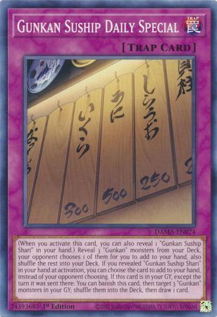 Gunkan Suship Daily Special - DAMA-EN074 - Common 1st Edition Dawn of Majesty 1st Edition Singles (espanol)