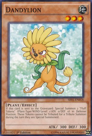 Dandylion - SR01-EN018 - Common 1st Edition Structure Deck: Emperor of Darkness 1st Edition Singles