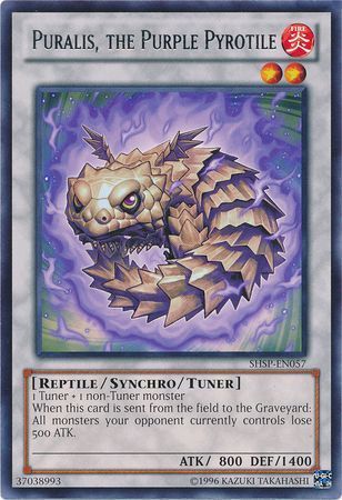 Puralis, the Purple Pyrotile - SHSP-EN057 - Rare Unlimited Shadow Specters Unlimited Singles