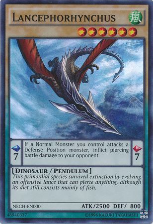 Lancephorhynchus - NECH-EN000 - Super Rare Unlimited The New Challengers (NECH) Unlimited Singles