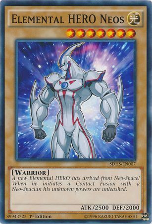 Elemental Hero Neos - SDHS-EN007 - Common 1st Edition Structure Deck: HERO Strike 1st Edition Singles