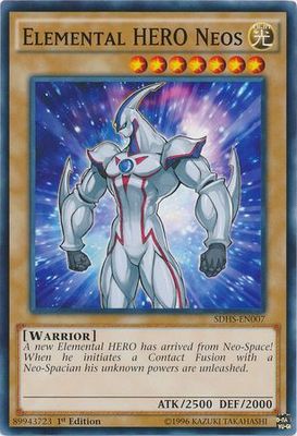 Elemental Hero Neos - SDHS-EN007 - Common 1st Edition Structure Deck: HERO Strike 1st Edition Singles
