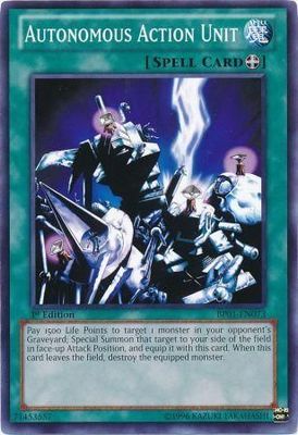 Autonomous Action Unit - BP01-EN073 - Common 1st Edition Battle Pack: Epic Dawn 1st Edition Singles