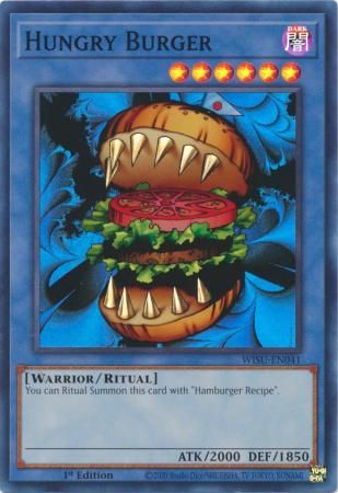 Hungry Burger - WISU-EN041 - Super Rare 1st Edition Wild Survivors 1st Edition Singles