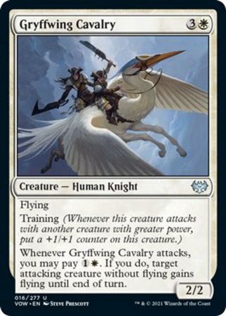Gryffwing Cavalry 016/277 Innistrad: Crimson Vow Singles