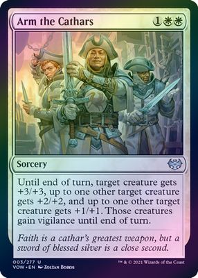Arm the Cathars 003/277 - Foil Innistrad: Crimson Vow Foil Singles