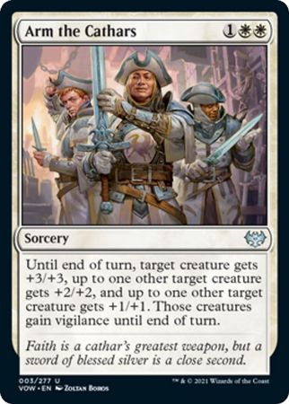 Arm the Cathars 003/277 Innistrad: Crimson Vow Singles