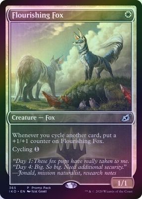 Flourishing Fox 365 - Promo Pack Foil Promo Magic: The Gathering Promo Cards (Español)