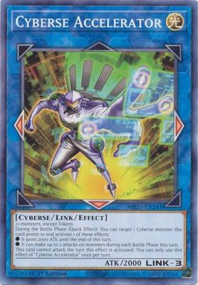 Cyberse Accelerator - MP21-EN241 - Common 1st Edition 2021 Mega-Tin: Ancient Battles 1st Edition Singles (espanol)
