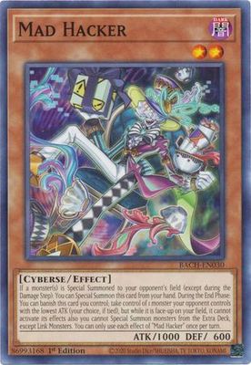 Mad Hacker - BACH-EN030 - Common 1st Edition Battle of Chaos 1st Edition Singles *Espanol*