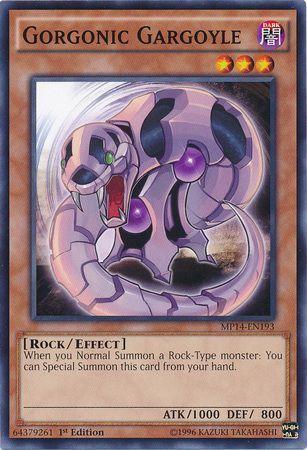 Gorgonic Gargoyle - MP14-EN193 - Common 1st Edition Yu-Gi-Oh! 2014 Mega-Tins Singles