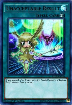 Unacceptable Result - BLHR-EN020 - Ultra Rare 1st Edition Battles of Legend: Hero&#39;s Revenge Singles