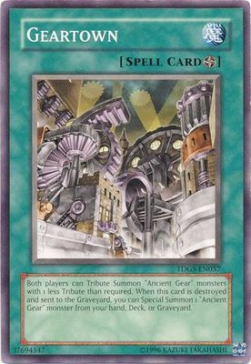 Geartown - TDGS-EN057 - Common Unlimited The Duelist Genesis [TDGS] Unlimited Singles