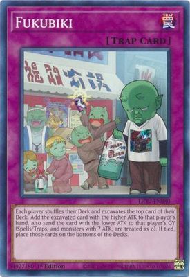 Fukubiki - LIOV-EN080 - Common 1st Edition Lightning Overdrive: LIOV 1st Edition Singles (espanol)