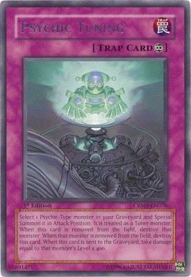 Psychic Tuning - CRMS-EN076 - Rare 1st Edition Crimson Crisis CRMS 1st Edition Singles