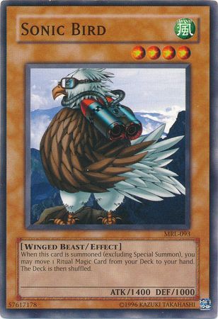 Sonic Bird - MRL-093 - Common Unlimited Magic Ruler [MRL] Unlimited Singles