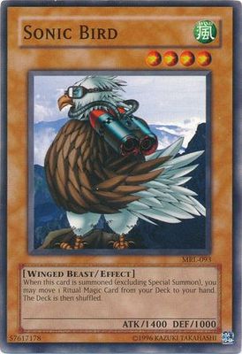 Sonic Bird - MRL-093 - Common Unlimited Magic Ruler [MRL] Unlimited Singles