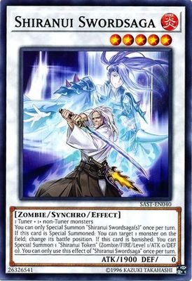 Shiranui Swordsaga - SAST-EN040 - Common Unlimited Savage Strike Unlimited Singles
