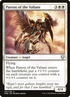 Patron of the Valiant 037/361 - Commander Legends (Español)