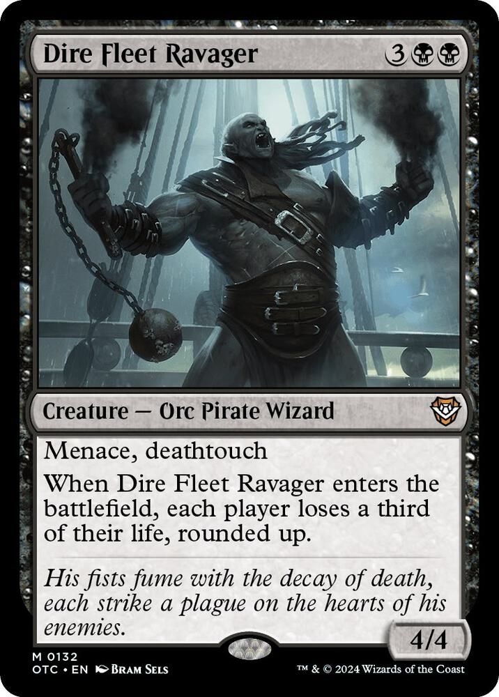 Dire Fleet Ravager - Commander: Outlaws of Thunder Junction (OTC) Commander: Outlaws of Thunder Junction
