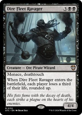 Dire Fleet Ravager - Commander: Outlaws of Thunder Junction (OTC) Commander: Outlaws of Thunder Junction