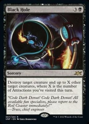 Black Hole 067/244 Unfinity Singles