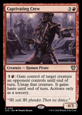 Captivating Crew 0159 Outlaws of Thunder Junction Commander Singles