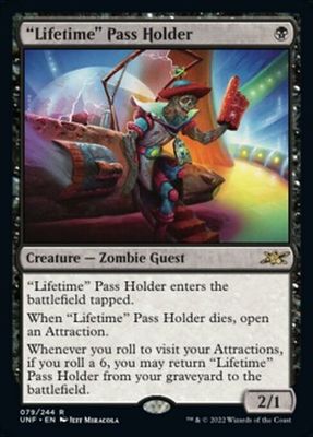 &quot;Lifetime&quot; Pass Holder 079/244 Unfinity Singles