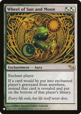 GA Wheel of Sun and Moon - The List Reprints (LIST) The List Reprints