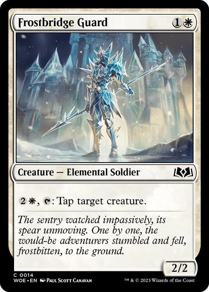Frostbridge Guard - Wilds of Eldraine (Foil) Wilds of Eldraine