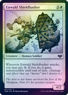 Estwald Shieldbasher 011/277 - Foil Innistrad: Crimson Vow Foil Singles