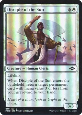 Disciple of the Sun 011/303 - Foil Modern Horizons 2 Foil Singles