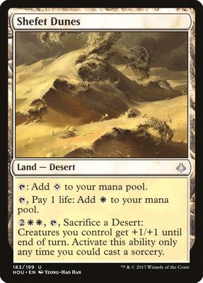 GA Shefet Dunes - Hour of Devastation (HOU) Hour of Devastation Foil
