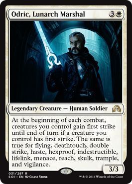 Odric, Lunarch Marshal 031/297 Shadows over Innistrad Singles