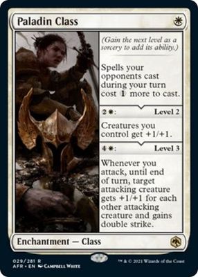 Paladin Class 029/281 Adventures in the Forgotten Realms Singles