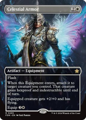 GA Celestial Armor (Borderless) - Foundations (FDN) Foundations