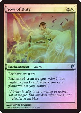 Vow of Duty - Foil Conspiracy Foil Singles