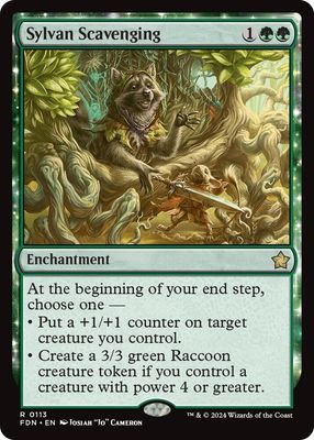GA Sylvan Scavenging - Foundations (FDN) Foundations Foil