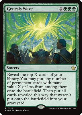 Genesis Wave - Foundations (FDN) Foundations Foil