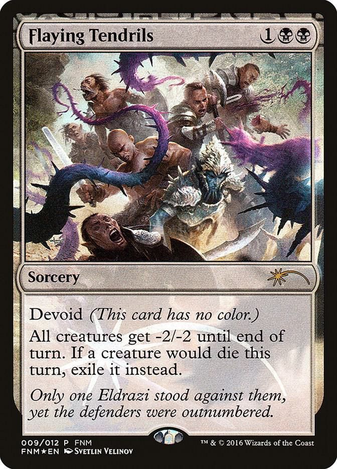 Flaying Tendrils - FNM Promos ((Español)) FNM Promos