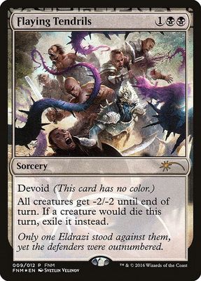 Flaying Tendrils - FNM Promos ((Español)) FNM Promos